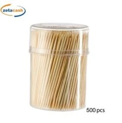 CONF 2 DISPENSER STUZZICADENTI DA 500 PZ