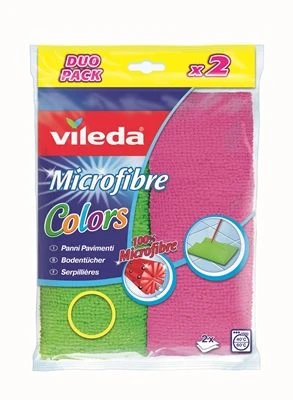 VILEDA PANNO PAVIMENTI MICROFIBRA 2 PEZZI CM 40 X 50