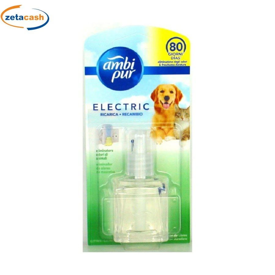 AMBIPUR ELETTRICO RICARICA ANIMALI DOMESTICI 1 AMBIPUR ELETTRICO RICARICA ANIMALI DOMESTICI