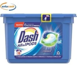 DASH PODS 3 IN 1 ALL IN 1 CLASSICO 18 PZ REGOLARE