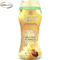 PROFUMO PER BUCATO LENOR ORO E FIORI DI VANIGLIA 210 GR