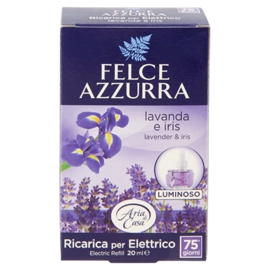 RICARICA PER DIFFUSORE ELETTRICO 20 ML LAVANDA E IRIS 1 RICARICA PER DIFFUSORE ELETTRICO 20 ML LAVANDA E IRIS