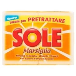 SOLE SAPONETTA MARSIGLIA 2 PEZZI DA 250GR CADAUNA