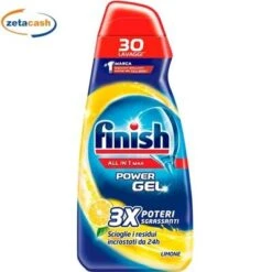 FINISH POWER GEL LIMONE 600 ML 30 LAVAGGI