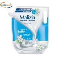 RICARICA SAPONE LIQUIDO MALIZIA AL LATTE