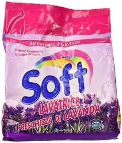 DETERSIVO SOFT IN POLVERE 22 LAVAGGI LAVANDA 1100 GR