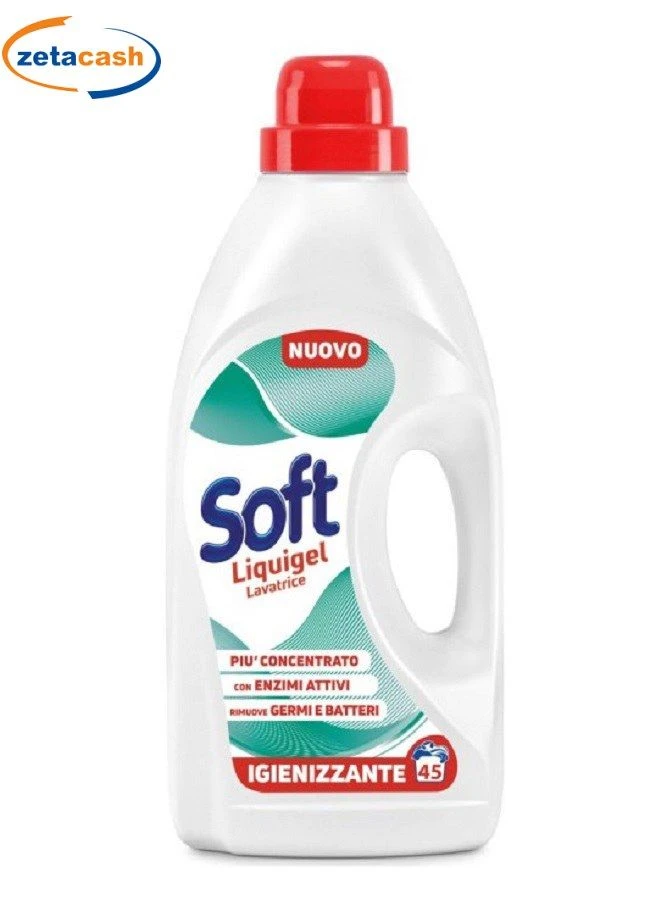 DETERSIVO LIQUIDO IGIENIZZANTE SOFT 2250 ML 1 DETERSIVO LIQUIDO IGIENIZZANTE SOFT 2250 ML