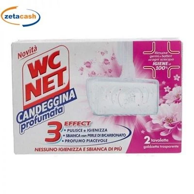 WC NET TAVOLETTA CANDEGGINA PROFUMATA 2 PEZZI 1 WC NET TAVOLETTA CANDEGGINA PROFUMATA 2 PEZZI