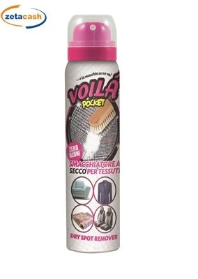 SMACCHIATORE A SECCO PER TESSUTI POCKET 100 ML 1 SMACCHIATORE A SECCO PER TESSUTI POCKET 100 ML