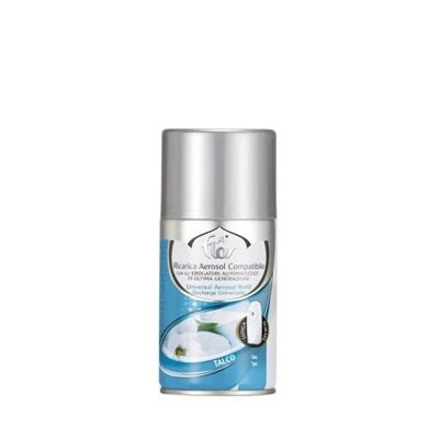 DEODORANTE AMBIENTI TALCO 250ml. 1 DEODORANTE AMBIENTI TALCO 250ml.