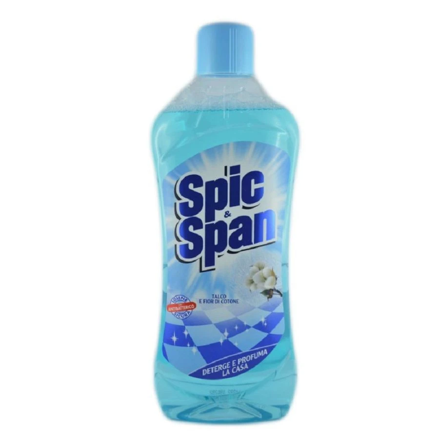 SPIC & SPAN PAVIMENTI 1LT TALCO E FIOR DI COTONE 1 SPIC & SPAN PAVIMENTI 1LT TALCO E FIOR DI COTONE