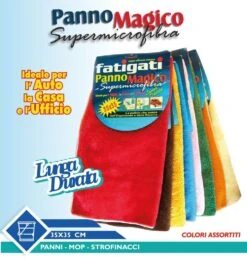 PANNO MAGICO IN SUPERMICROFIBRA ASSORTITI