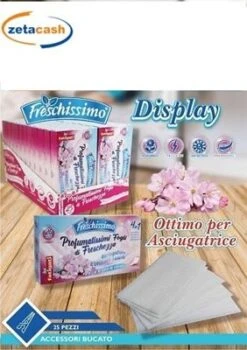 FOGLI FRESCHISSIMO ASCIUGATRICE CILIEGIO 25 PEZZI