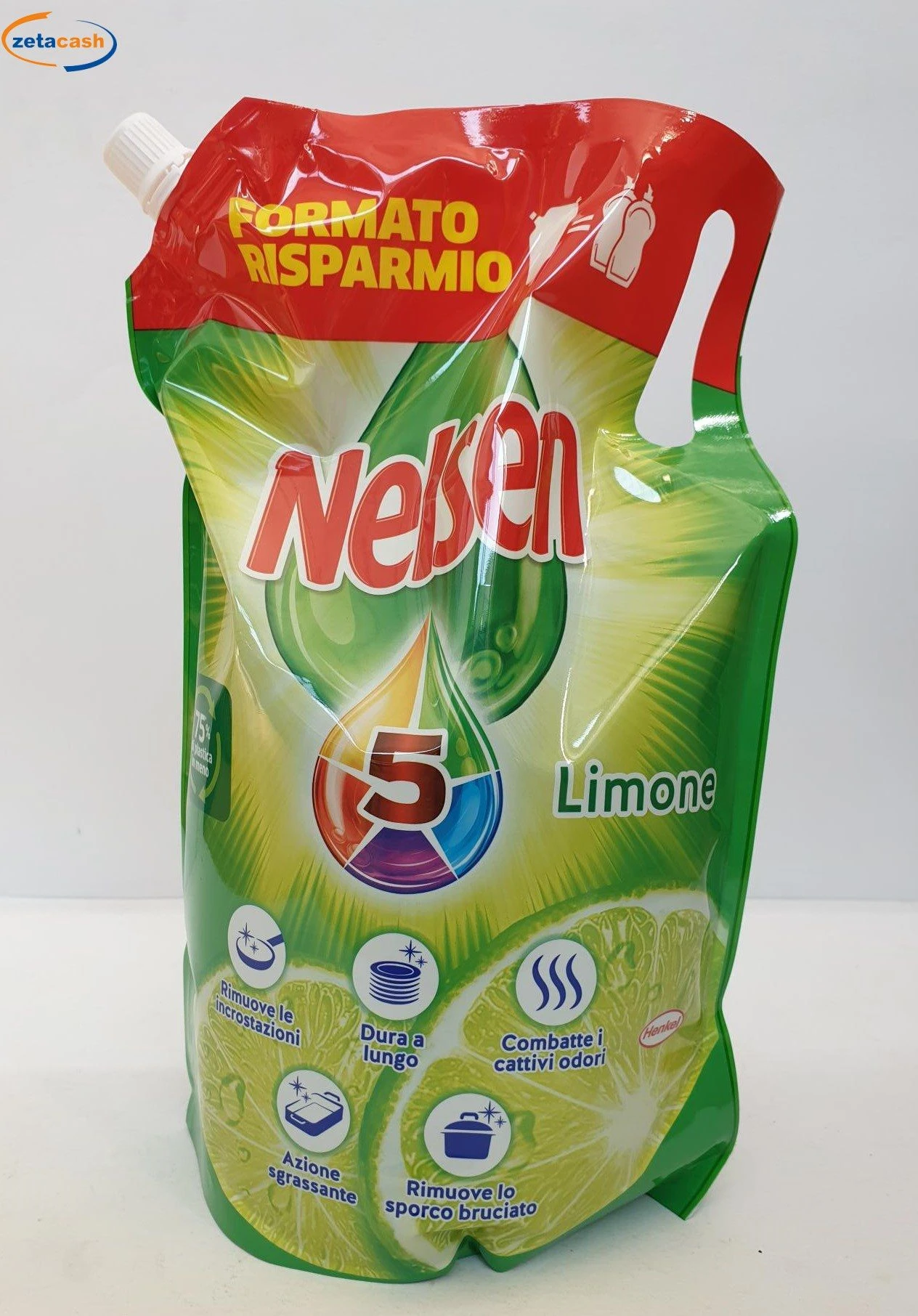 NELSEN PIATTI ECO BUSTA 1800ML LIMONE 1 NELSEN PIATTI ECO BUSTA 1800ML LIMONE