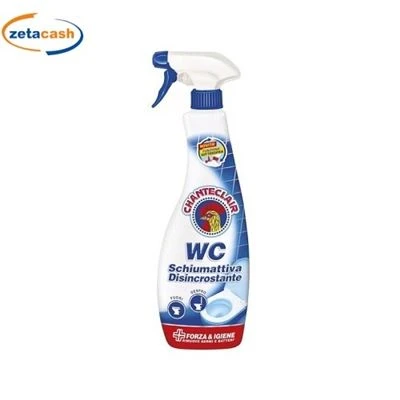 CHANTECLAIR WC SCHIUMATTIVA DISINCROSTANTE 625ML 1 CHANTECLAIR WC SCHIUMATTIVA DISINCROSTANTE 625ML