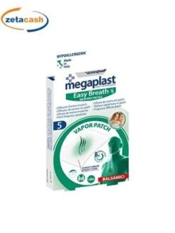 VAPOR PATCH RESPIRO FACILE MEGAPLAST 5 PEZZI