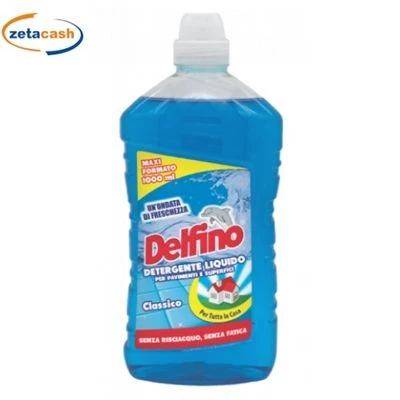 DETERSIVO LAVAPAVIMENTI CLASSICO 1 LT DELFINO 1 DETERSIVO LAVAPAVIMENTI CLASSICO 1 LT DELFINO