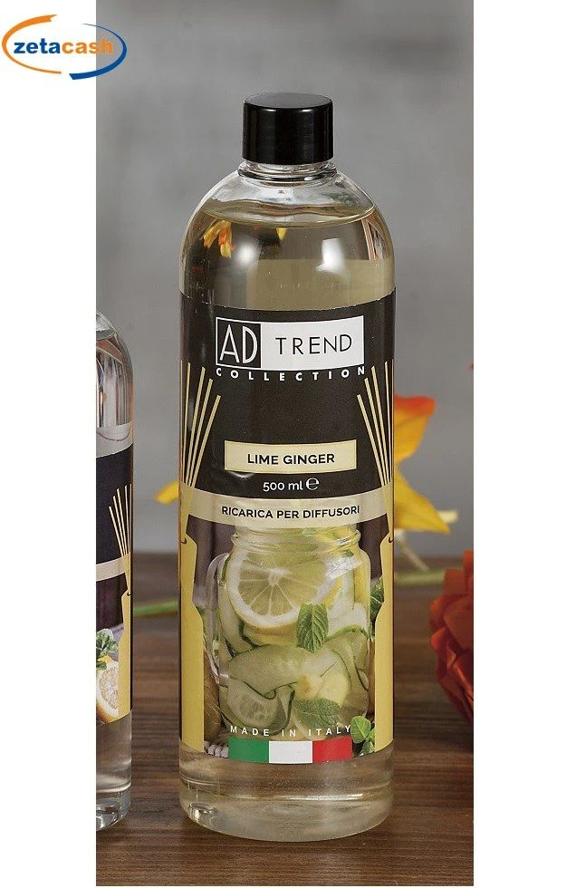 RICARICA PER DIFFUSORE 500 ML LIME GINGER 1 RICARICA PER DIFFUSORE 500 ML LIME GINGER