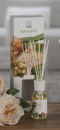 DIFFUSORE DI FRAGRANZA CON MIDOLLINI 125 ML EUCALIPTO