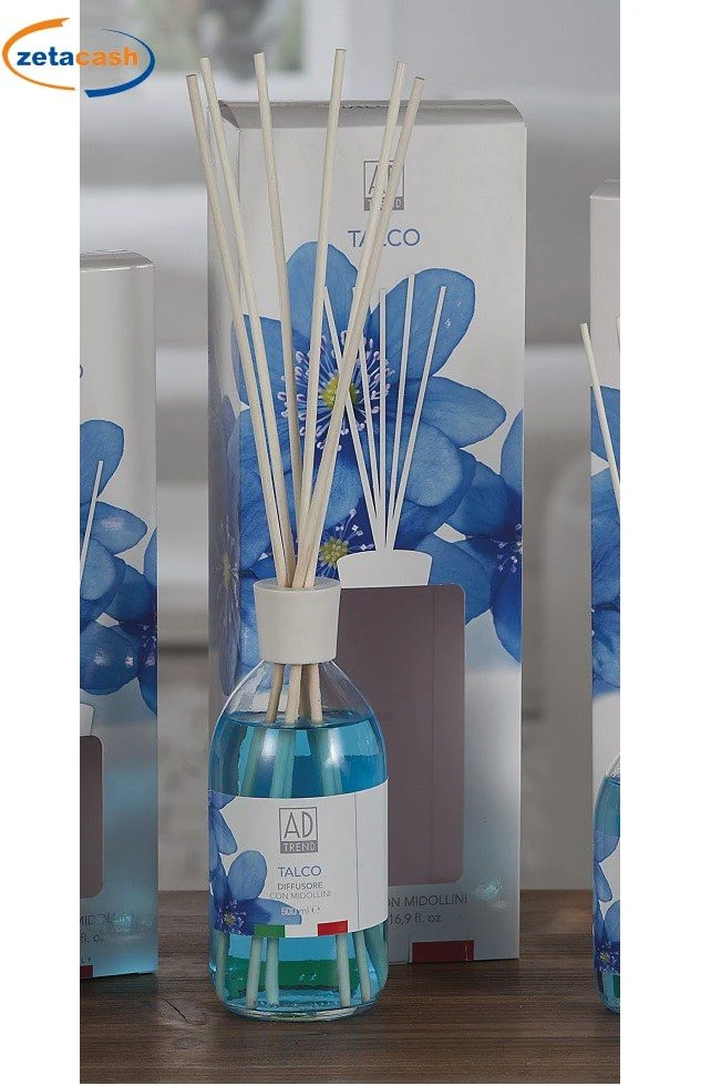 PROFUMATORE 500ml CON MIDOLLINI AL TALCO 1 PROFUMATORE 500ml CON MIDOLLINI AL TALCO