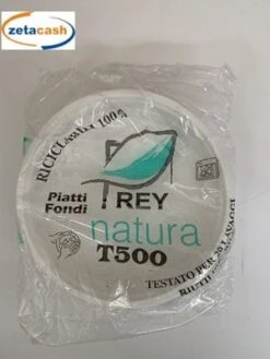 PIATTI FONDI T500 RIUTILIZZABILI REY NATURA