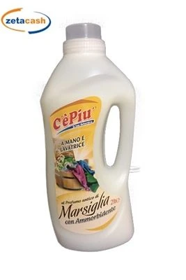 DETERSIVO AL PROFUMO DI MARSIGLIA CON AMMORBIDENTE 2 LITRI 1 DETERSIVO AL PROFUMO DI MARSIGLIA CON AMMORBIDENTE 2 LITRI