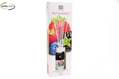 DIFFUSORE DI ESSENZA AI FRUTTI DI BOSCO 125 ML 1 DIFFUSORE DI ESSENZA AI FRUTTI DI BOSCO 125 ML