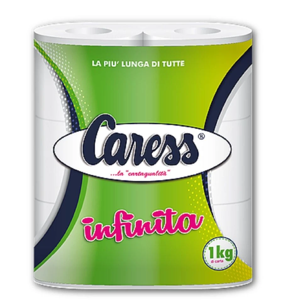 CARTA IGIENICA 6 ROTOLI CARESS INFINITA 2 CARTA IGIENICA 6 ROTOLI CARESS INFINITA - immagine 2