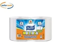 ROTOLO ASCIUGATUTTO 2 PEZZI PHOENIX MULTIUSO 2VELI PURA CELL