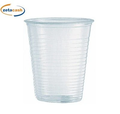 BICCHIERI CONFEZIONE 100 PEZZI TRASPARENTI 166 CC 1 BICCHIERI CONFEZIONE 100 PEZZI TRASPARENTI 166 CC