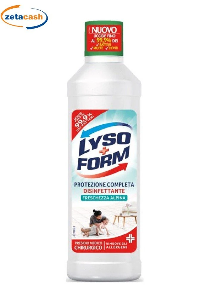 LYSOFORM 900ML FRESCHEZZA ALPINA 1 LYSOFORM 900ML FRESCHEZZA ALPINA
