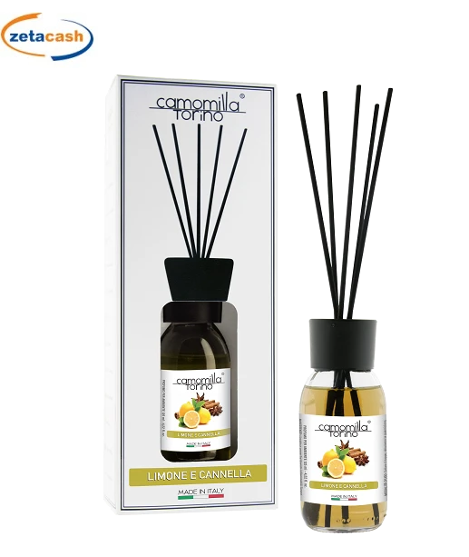 DIFFUSORE PER AMBIENTE LIMONE E CANNELLA 125 ML 1 DIFFUSORE PER AMBIENTE LIMONE E CANNELLA 125 ML